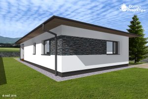 moderný projekt bungalovu