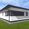 moderný projekt bungalovu